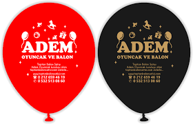Baskılı Balon Özel Reklamlık 1000ad kdv dahil fiyat